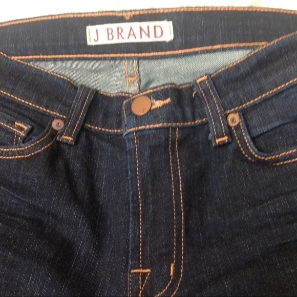 J. BRAND DARK WASH JEANS SZ 28 - Picture 2 of 4